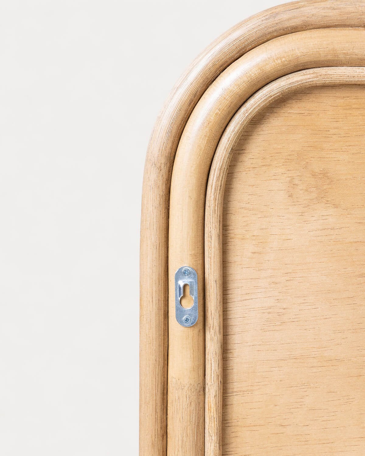 Tête de lit pour lit de 160 cm en bois et rotin naturel Maisie, image de la gelerie 8