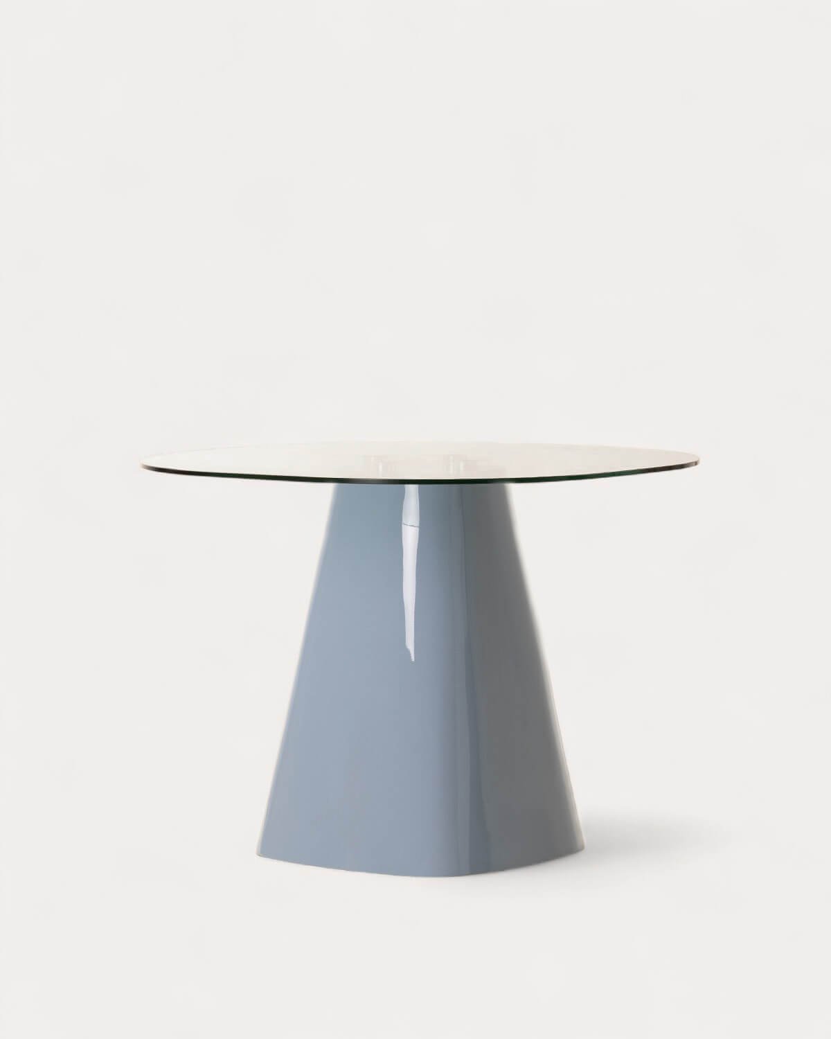 Table à Manger Carrée en Bois et Verre (120x120 cm) Izure, image de la gelerie 1