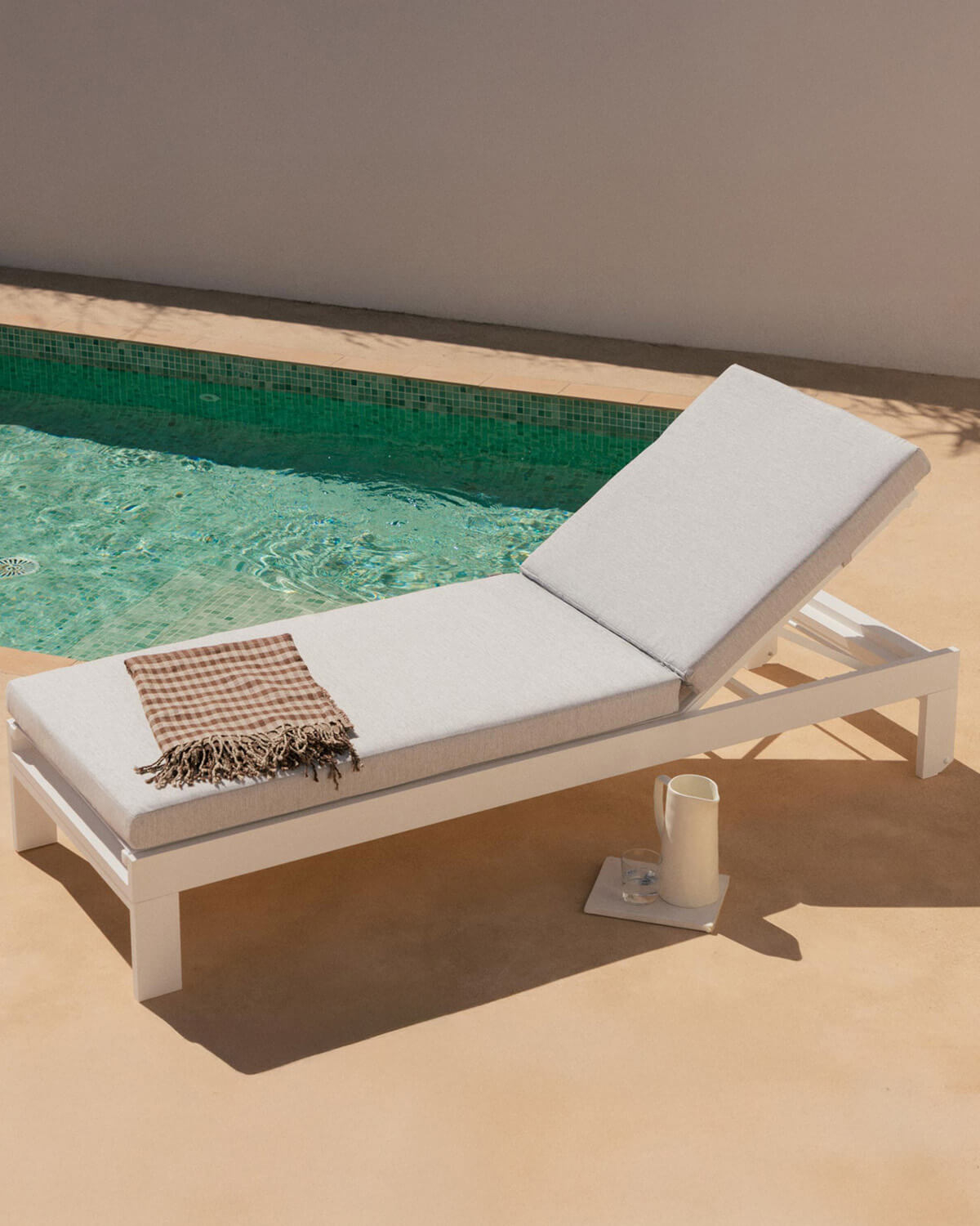 Coussin en Tissu pour Transat d'Extérieur (70,5x200 cm) Kreta, image de la gelerie 2