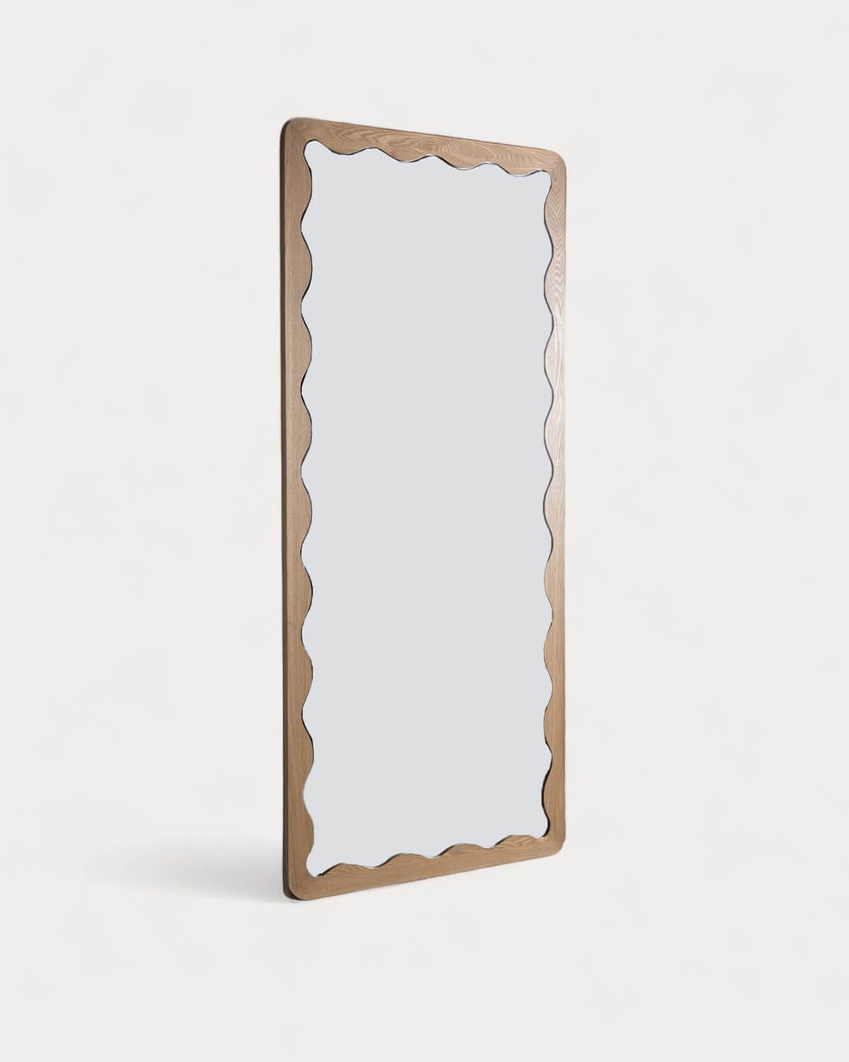 Miroir Mural Rectangulaire en Bois (220x100 cm) Arali, image de la gelerie 1