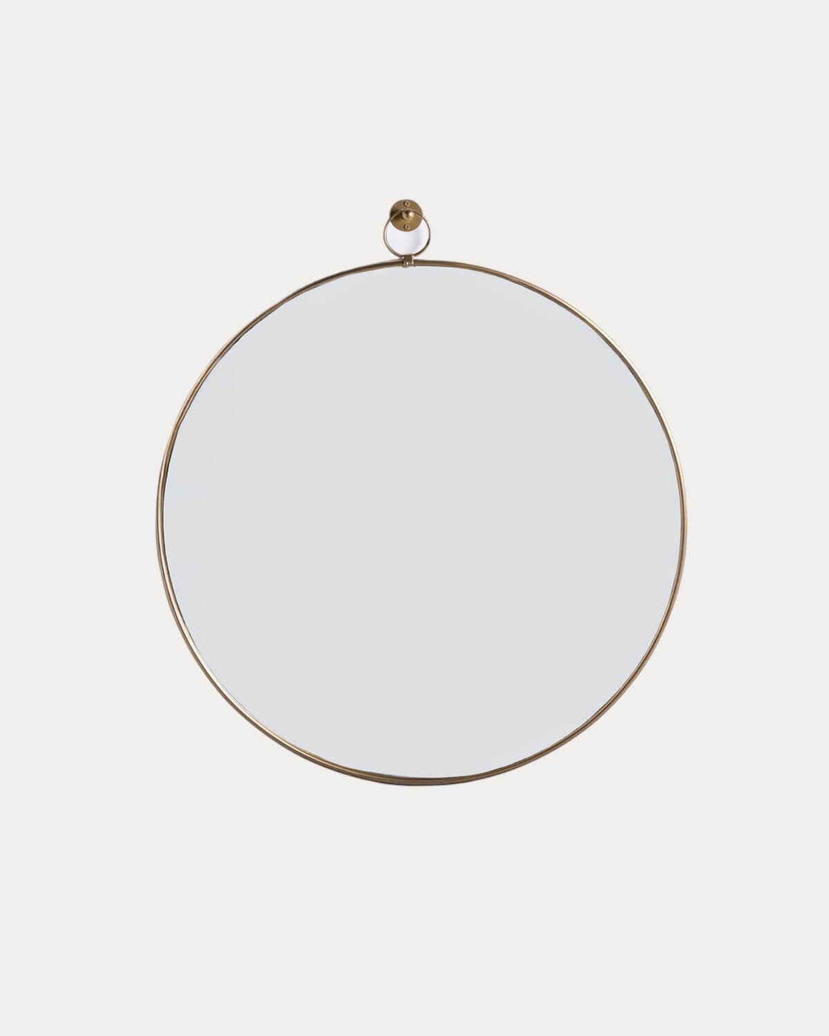 Miroir Mural Rond en Métal (Ø120 cm) Dario , image de la gelerie 2