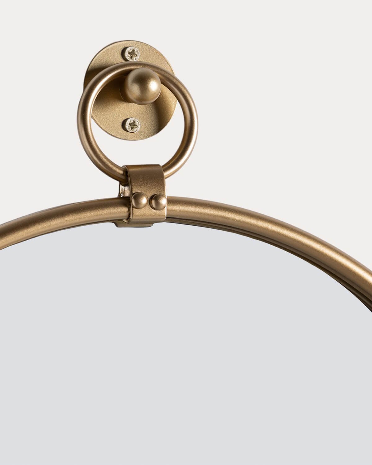 Miroir Mural Rond en Métal (Ø120 cm) Dario , image de la gelerie 3