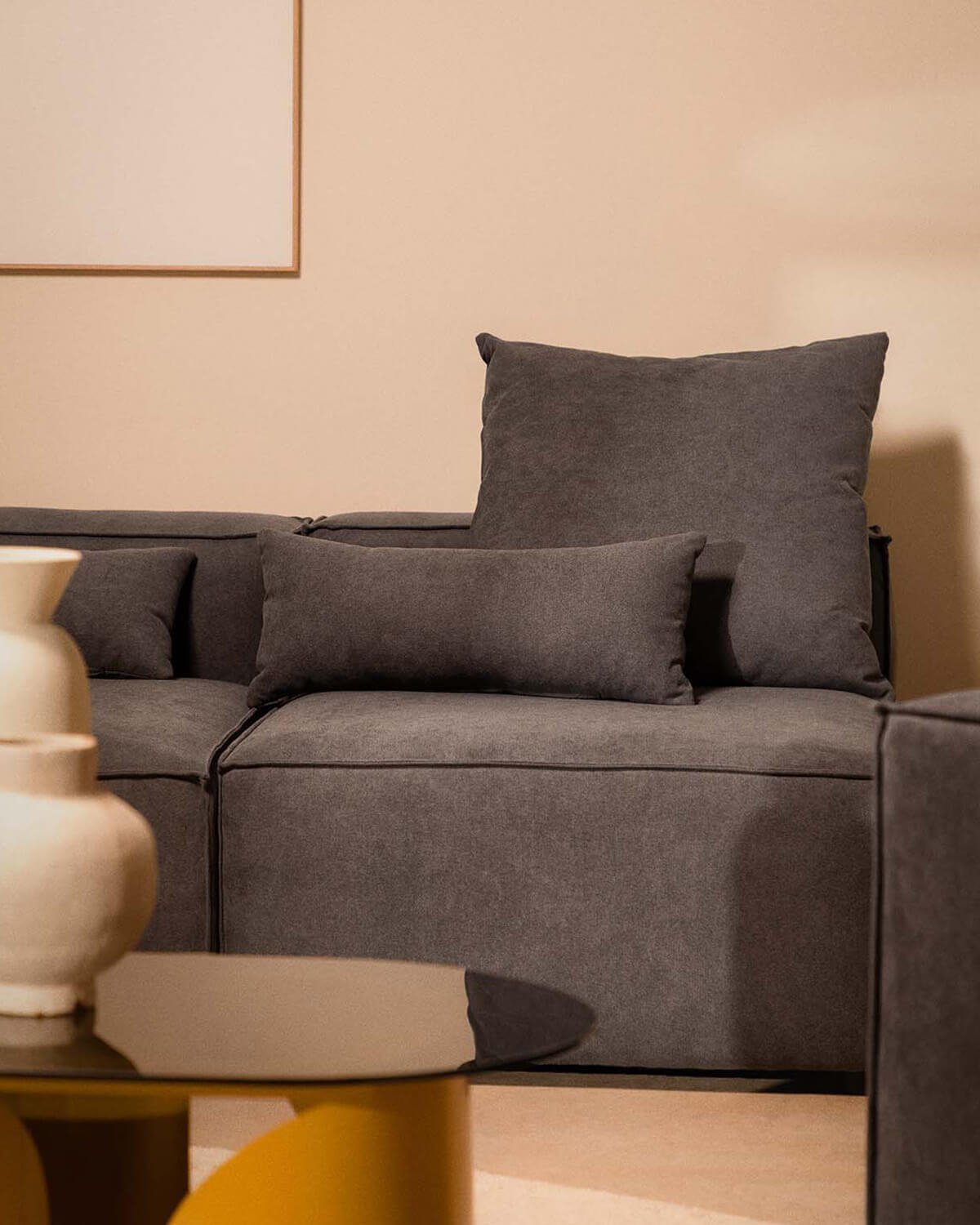 Coussin Rectangulaire en Tissu (28x67 cm) Jordan, image de la gelerie 2