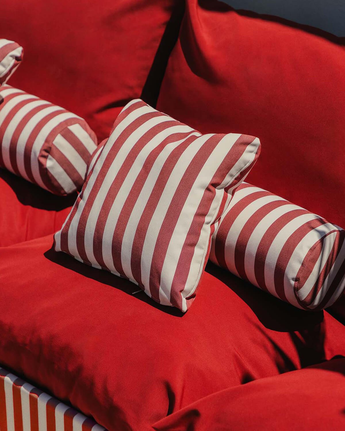 Coussin d'Extérieur Carré en Tissu (30x30 cm) Carpa, image de la gelerie 2