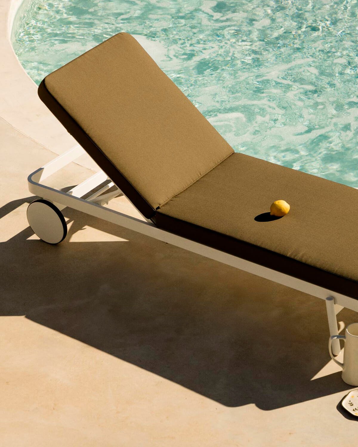 Coussin en Tissu pour Chaise Longue d'Extérieur (200X65 cm) Celina, image de la gelerie 3