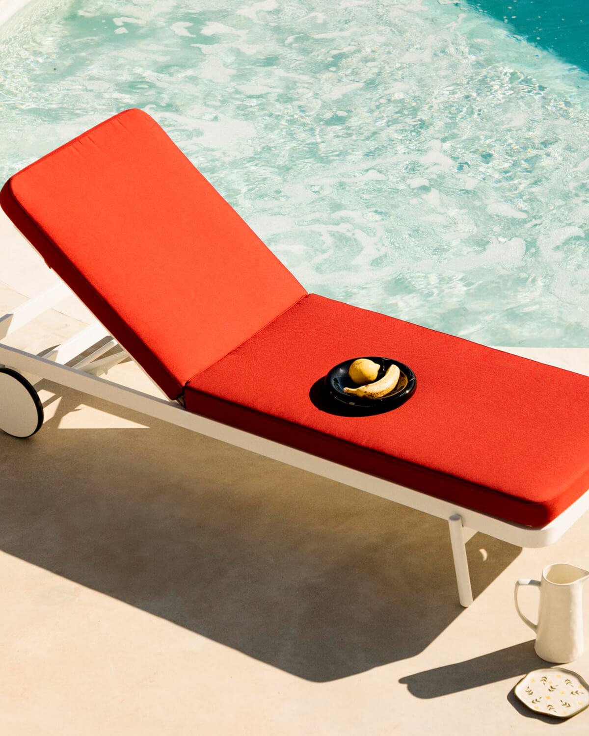 Coussin en Tissu pour Chaise Longue d'Extérieur (200X65 cm) Celina, image de la gelerie 3