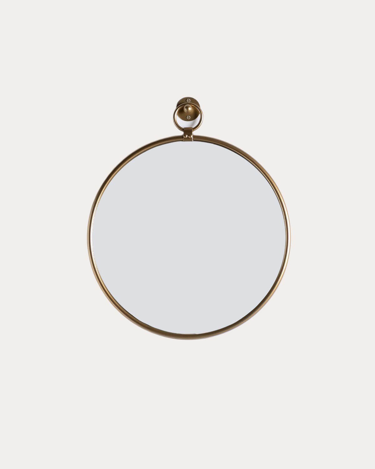 Miroir Mural Rond en Métal (Ø46 cm) Dario , image de la gelerie 2