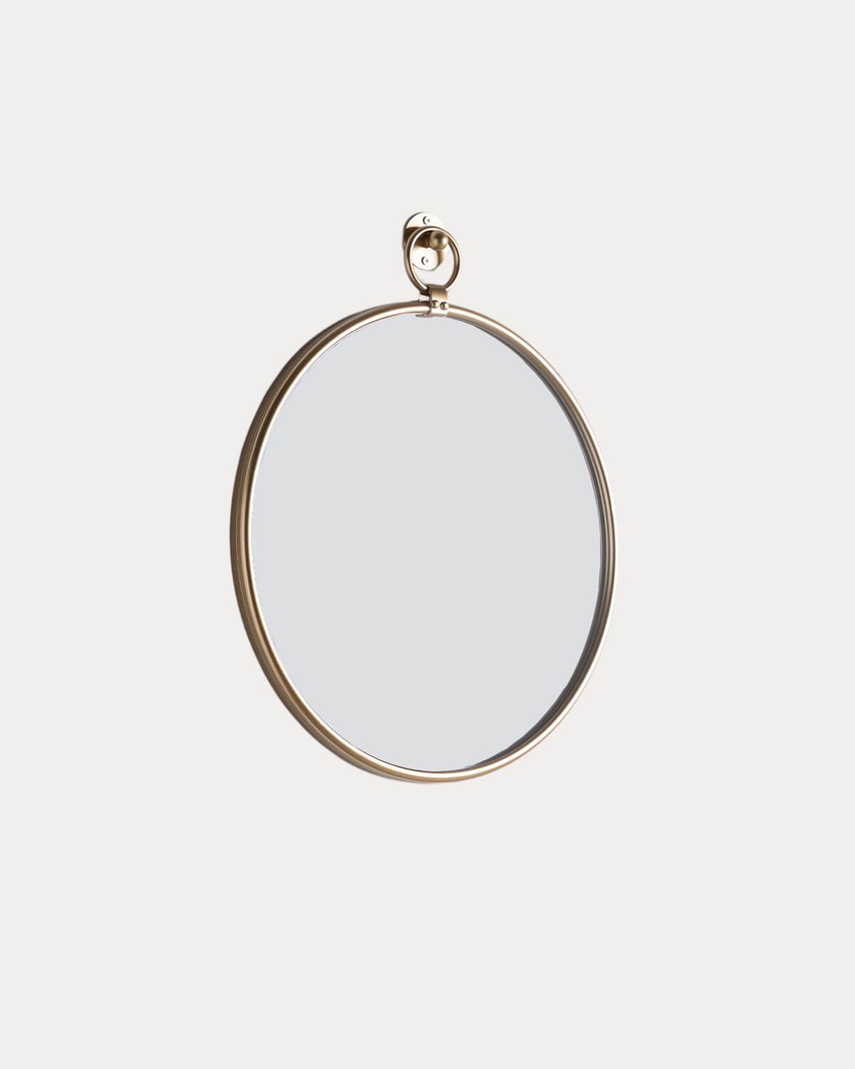 Miroir Mural Rond en Métal (Ø46 cm) Dario , image de la gelerie 1