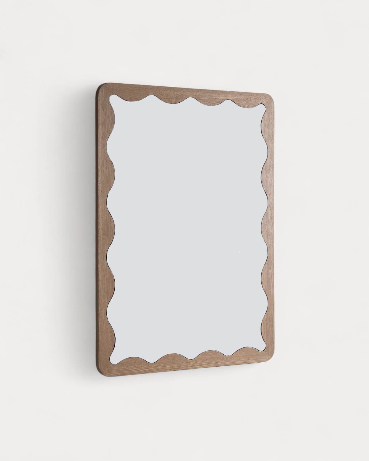 Miroir Mural Rectangulaire en Bois (106x76 cm) Arali, image de la gelerie 4673691