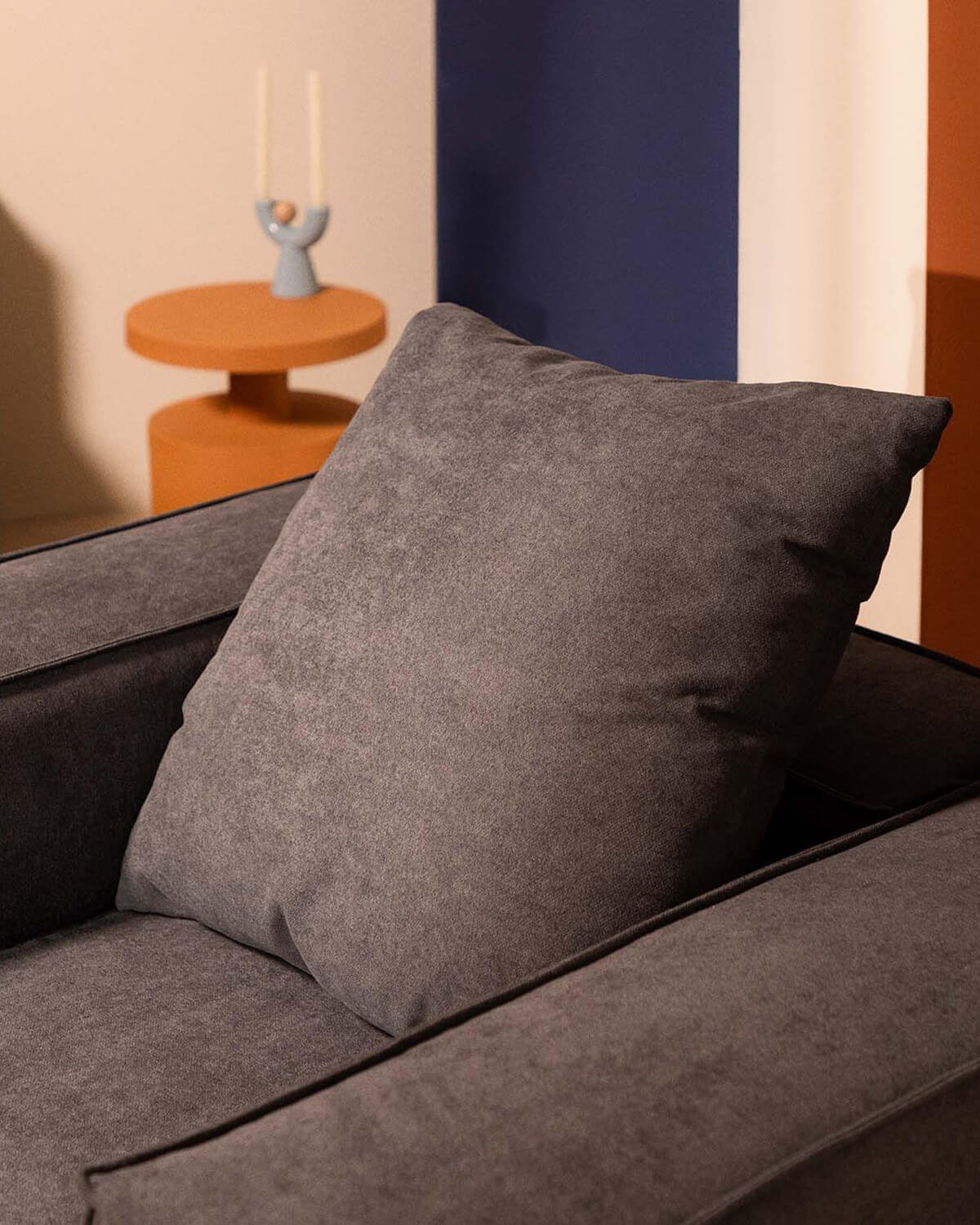 Coussin Carré en Tissu  (67x67 cm) Jordan, image de la gelerie 2