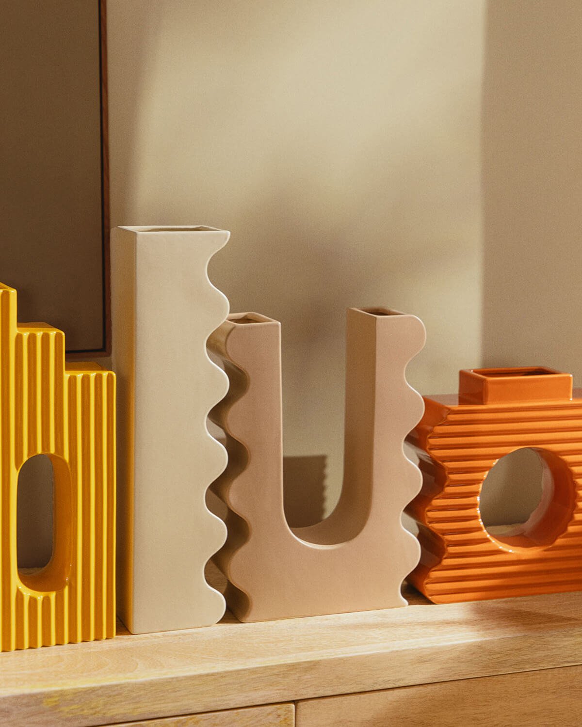 Lot de 4 Vases Design Mixie, image de la gelerie 3