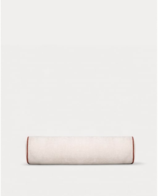 Coussin Cylindrique en Tissu (64xØ15 cm) Ilham