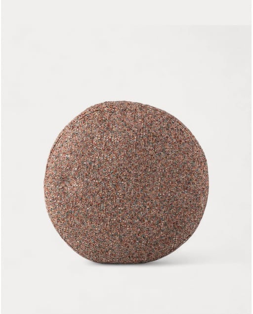 Coussin Rond en Tissu (Ø43 cm) Suaus
