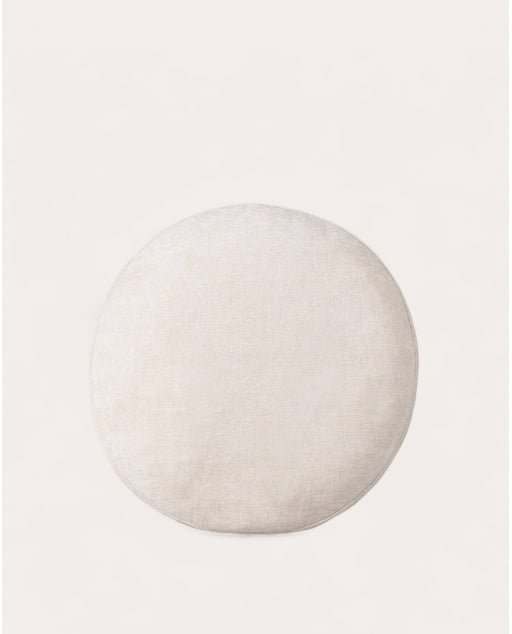 Coussin en Toile Ronde (Ø43 cm) Ilham Full Color