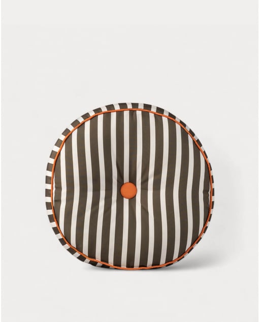 Coussin d'Extérieur Rond en Tissu (Ø40 cm) Zambi