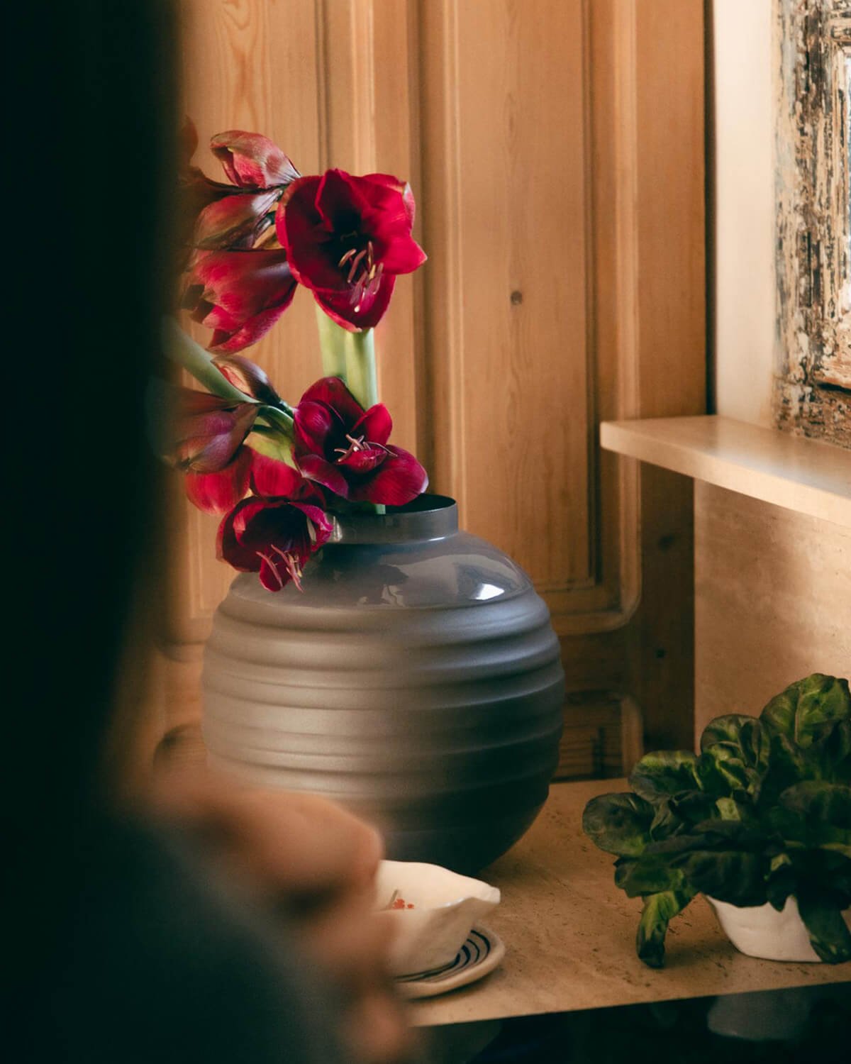 Vase en Métal (Ø26 cm) Miraxel, image de la gelerie 2