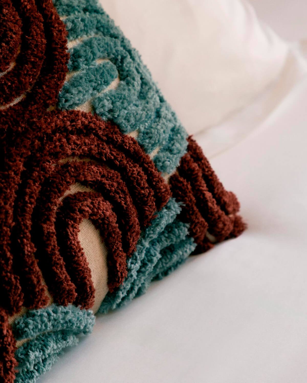 Coussin Carré en Tissu (50x50 cm) Zanas, image de la gelerie 3