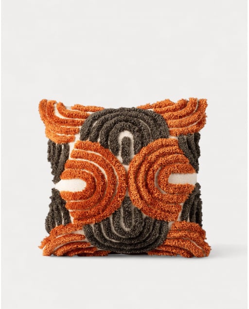 Coussin Carré en Tissu (50x50 cm) Zanas