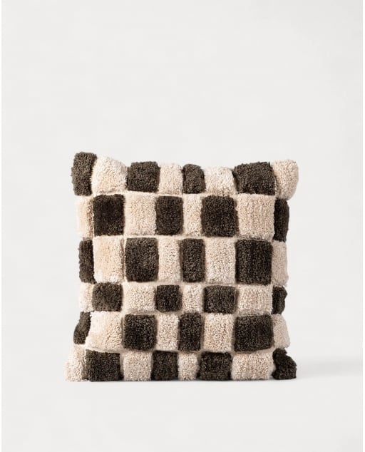 Coussin Carré en Tissu (50x50 cm) Sazan