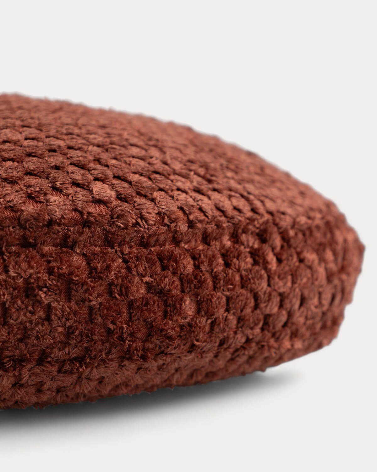 Coussin Rond en Tissu (Ø45 cm) Pompons, image de la gelerie 4