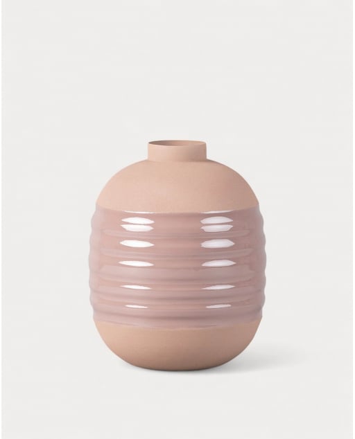 Vase en métal (Ø24,5 cm) Miraxel
