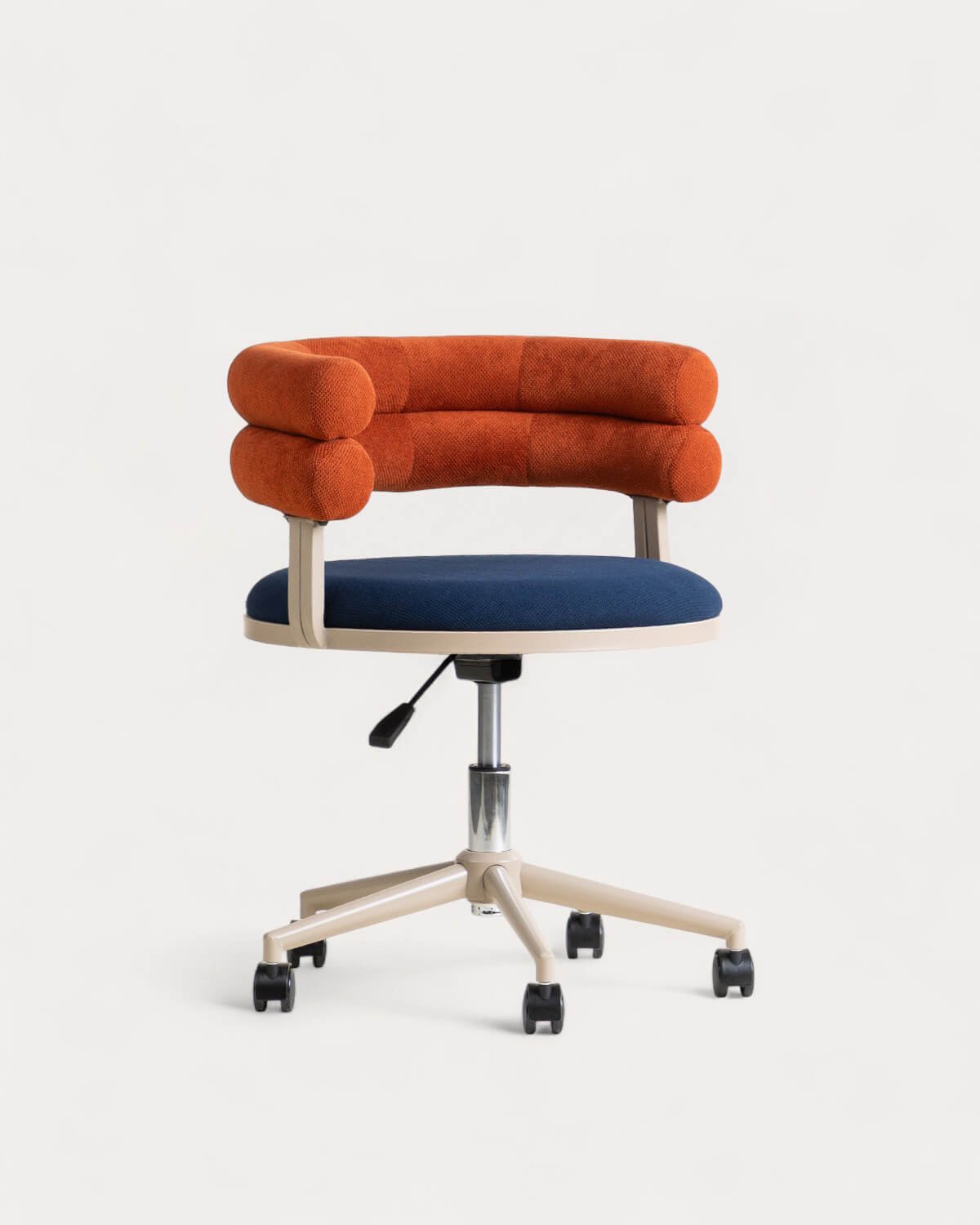 Chaise de Bureau Réglable en Métal et Tissu Aixa, image de la gelerie 1