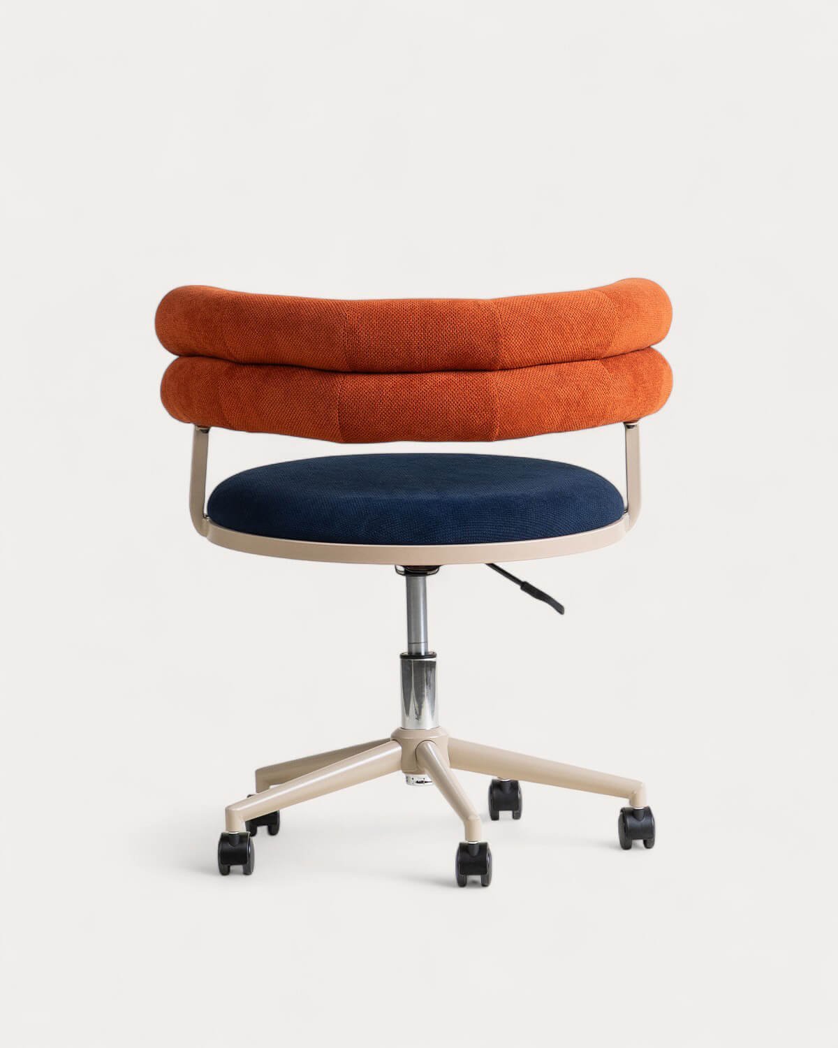 Chaise de Bureau Réglable en Métal et Tissu Aixa, image de la gelerie 3