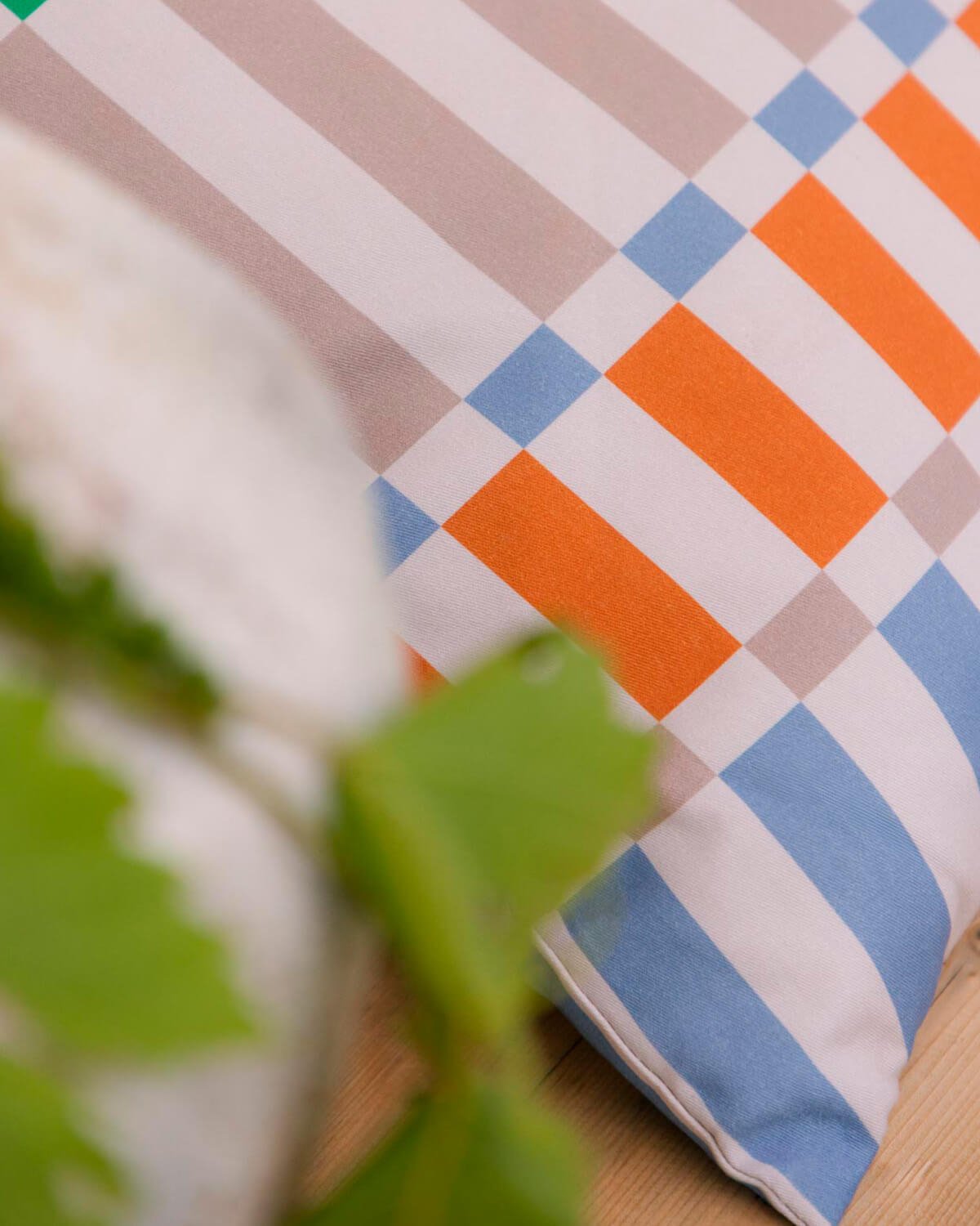 Coussin Carré en Tissu (45x45 cm) Pilu, image de la gelerie 3