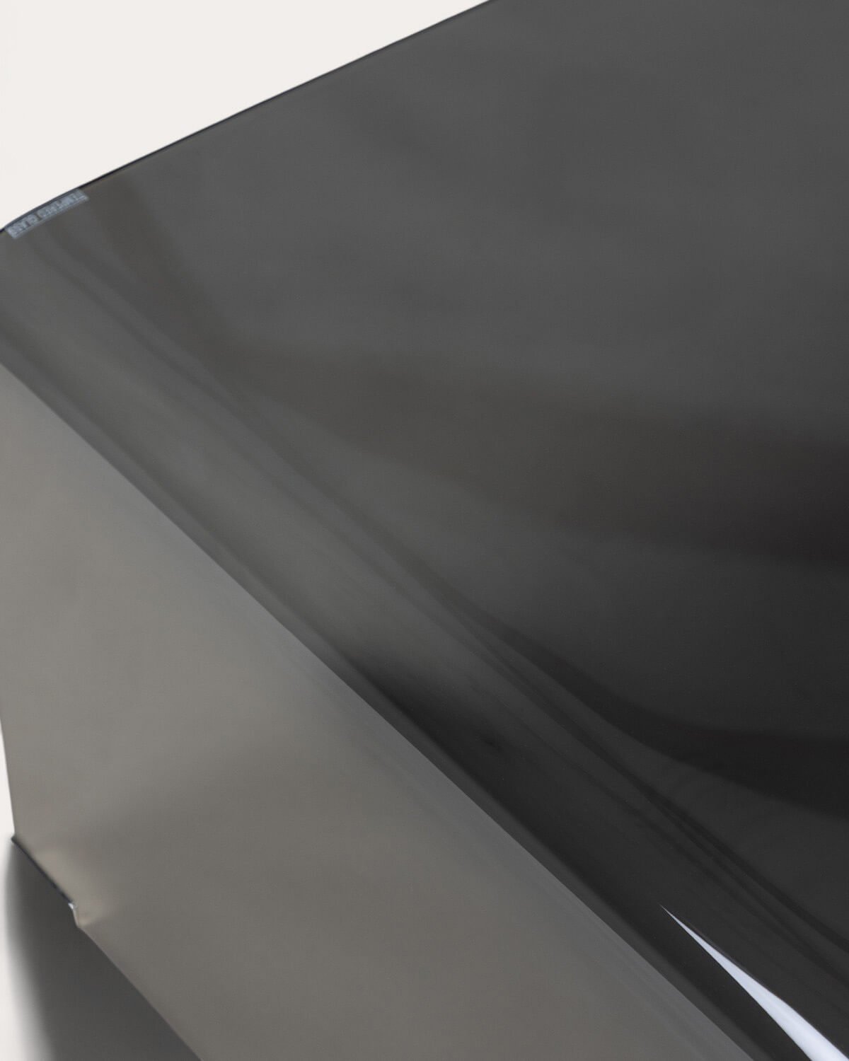 Table Basse Rectangulaire en Verre Trempé (120x60 cm) Curve , image de la gelerie 6