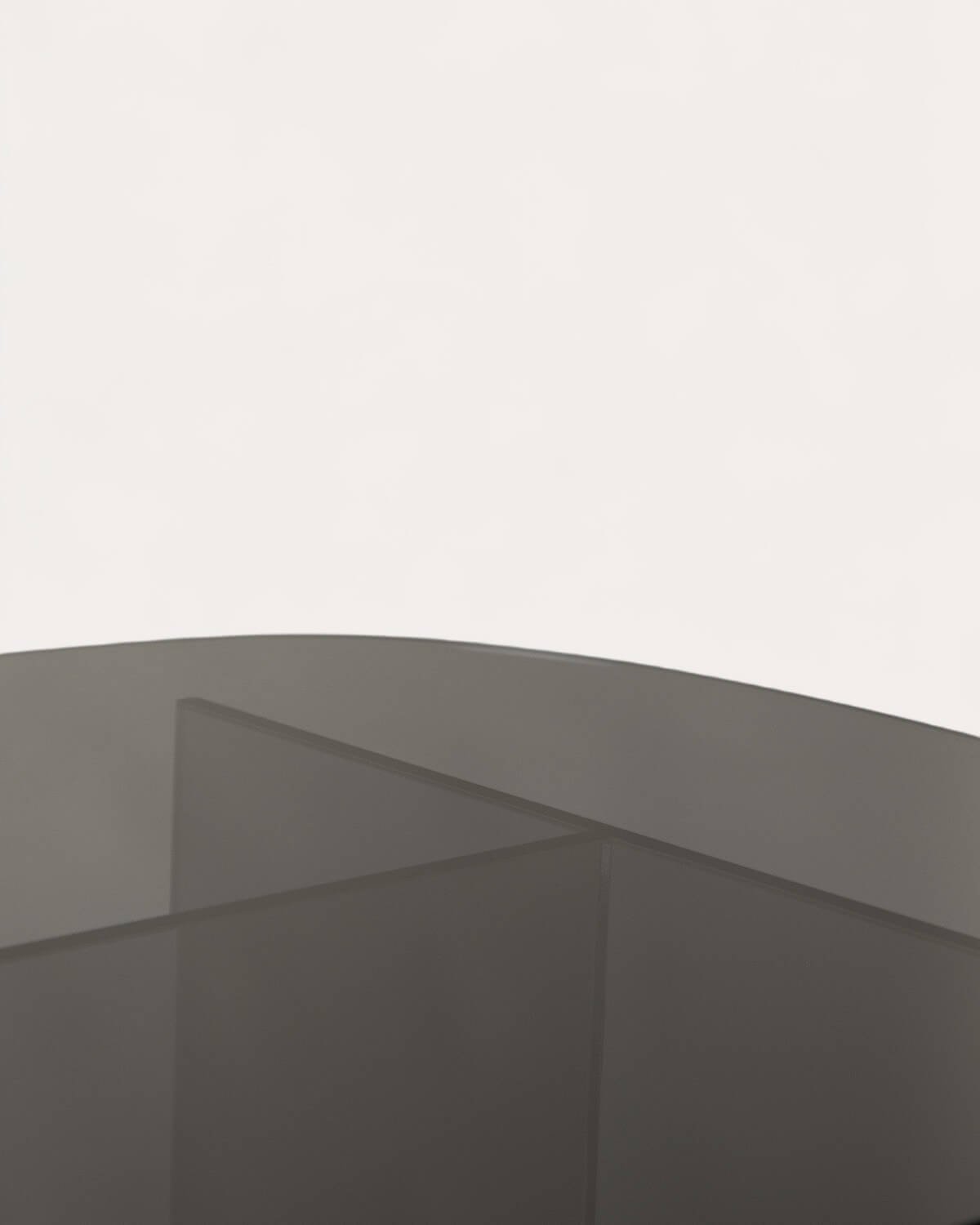 Table Basse Ovale en Verre Trempé  (90x60 cm) Urel, image de la gelerie 5