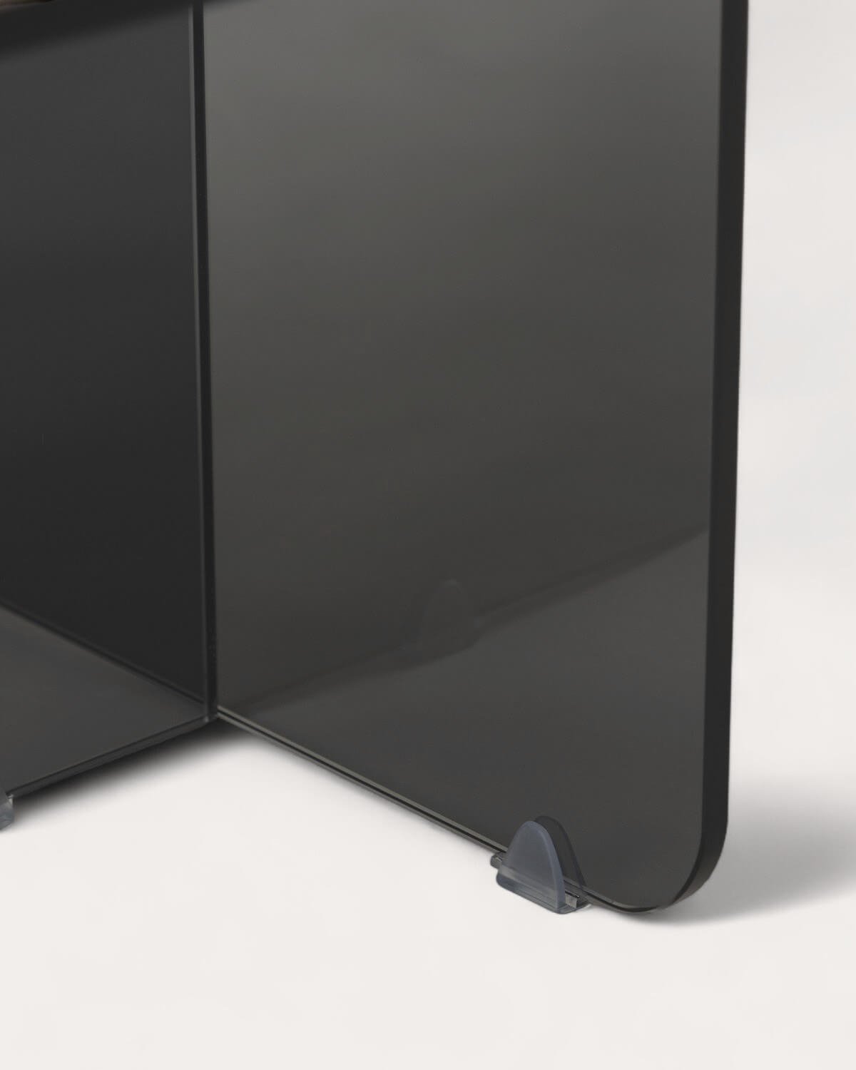 Table Basse Ovale en Verre Trempé  (90x60 cm) Urel, image de la gelerie 6