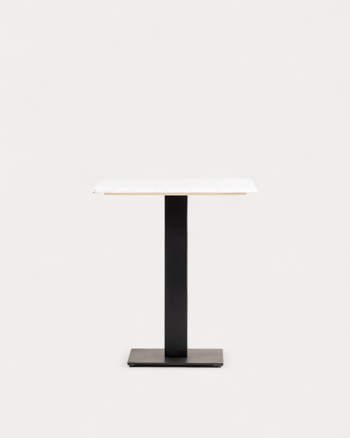 Table à Manger Carrée en Terrazzo (70x70 cm) Habana, image de la gelerie 2