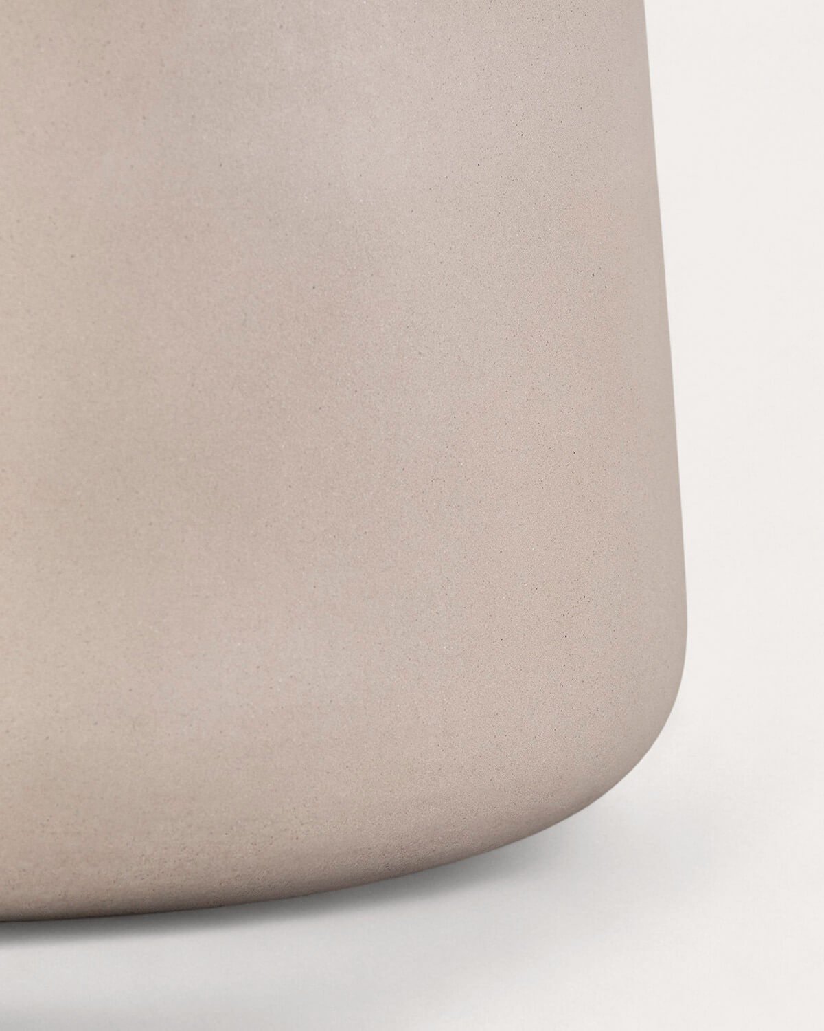 Jardinière en Béton et Bois D'acacia S (34xØ38 cm) Hazan, image de la gelerie 6