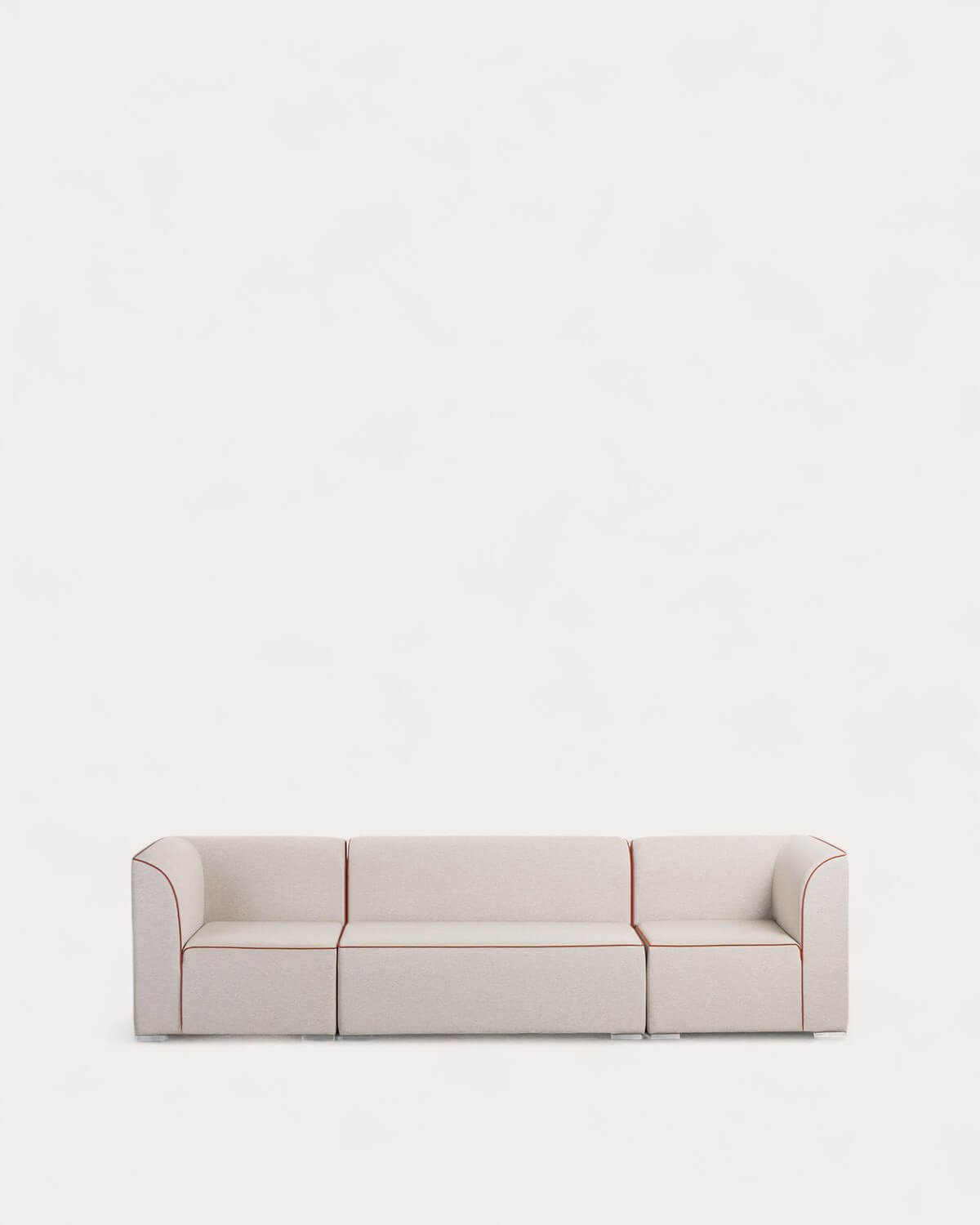 Canapé de Jardin Modulable 3 Pièces avec 2 Coins et Canapé 2 Places en Tissu Lagos, image de la gelerie 1