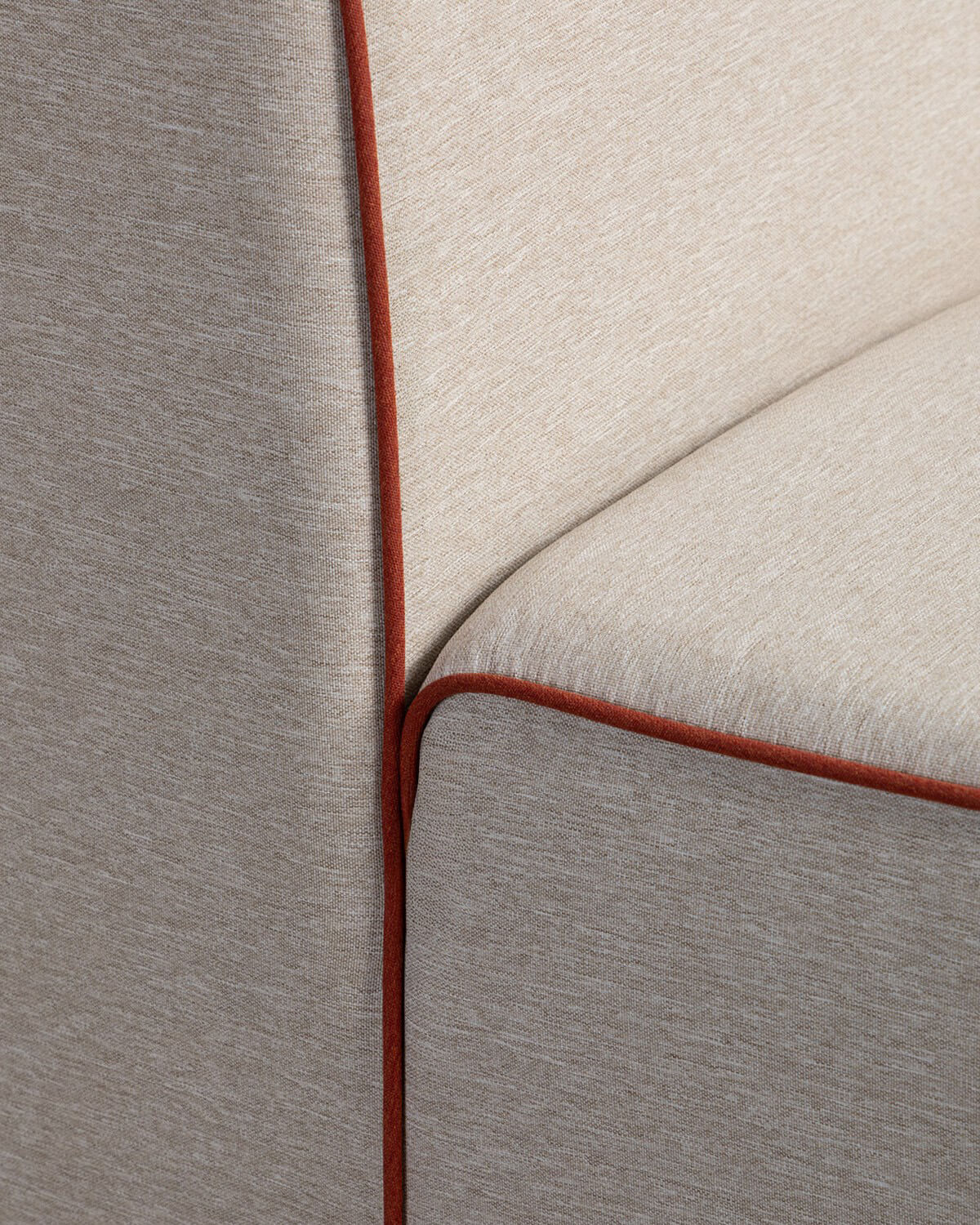 Canapé de Jardin Modulable 2 Pièces Canapé 2 Places et Fauteuil avec Pouf en Tissu Lagos, image de la gelerie 5