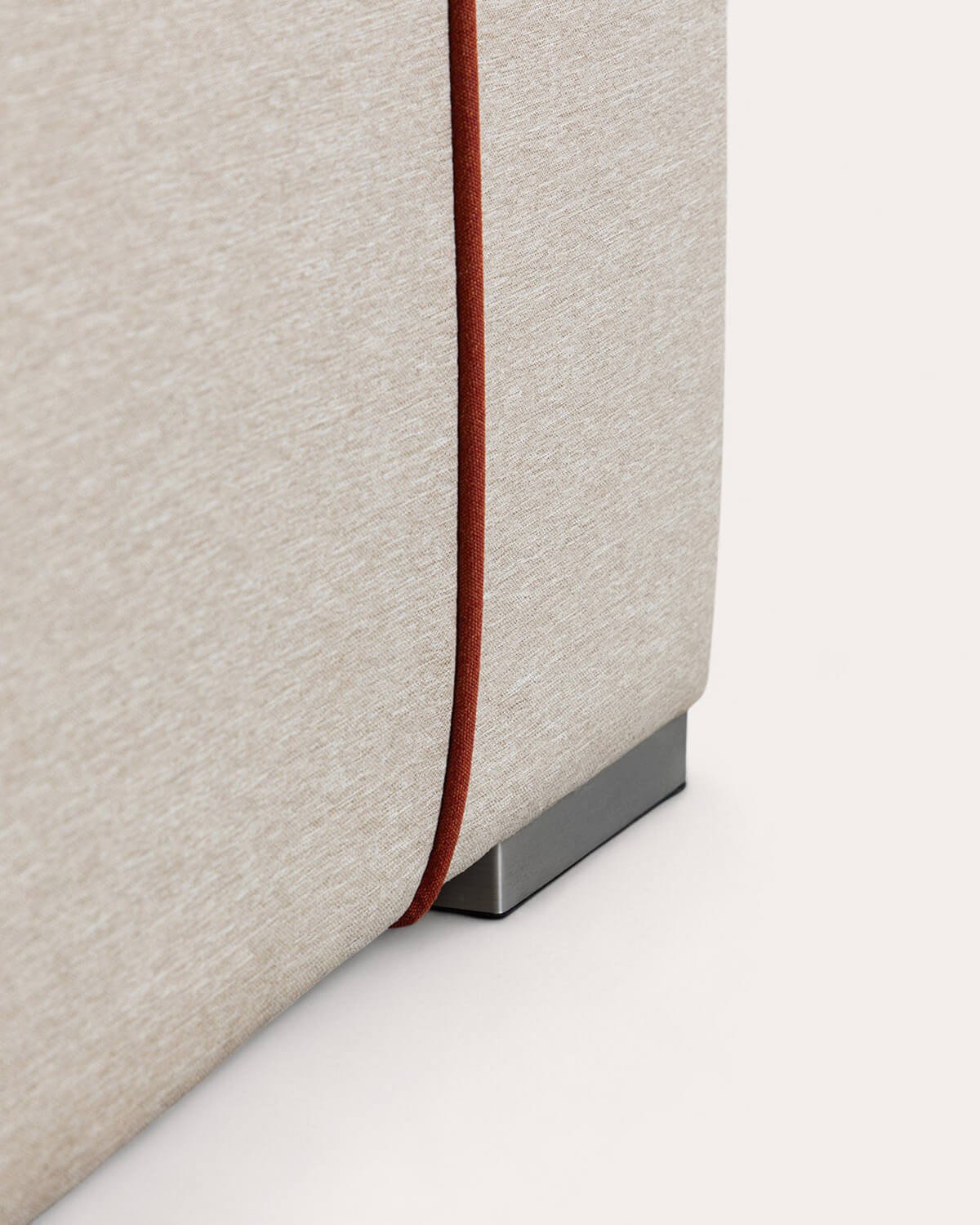 Canapé d'Angle Modulable 3 Pièces avec Canapé 2 Places et Fauteuil avec Pouf en Tissu Lagos, image de la gelerie 6