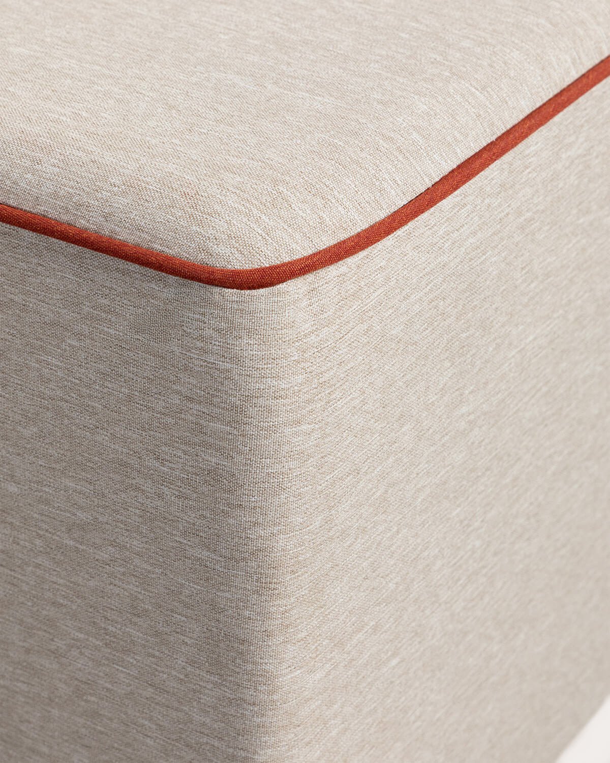 Canapé de Jardin d'Angle Modulable 4 Pièces avec Canapé 2 Places et Fauteuil avec Pouf en Tissu Lagos, image de la gelerie 7