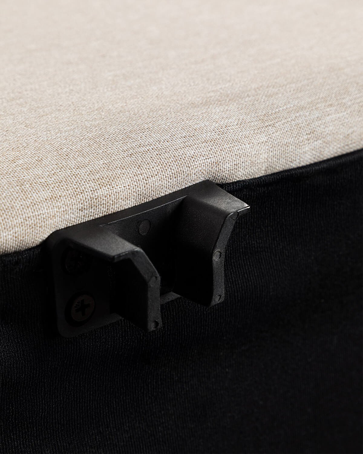 Canapé de Jardin d'Angle Modulable 4 Pièces avec Canapé 2 Places et Fauteuil avec Pouf en Tissu Lagos, image de la gelerie 10