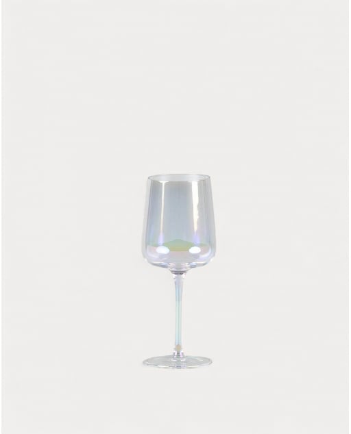 Pack de 4 Verres à Vin Blanc Cristal Irisé Odin