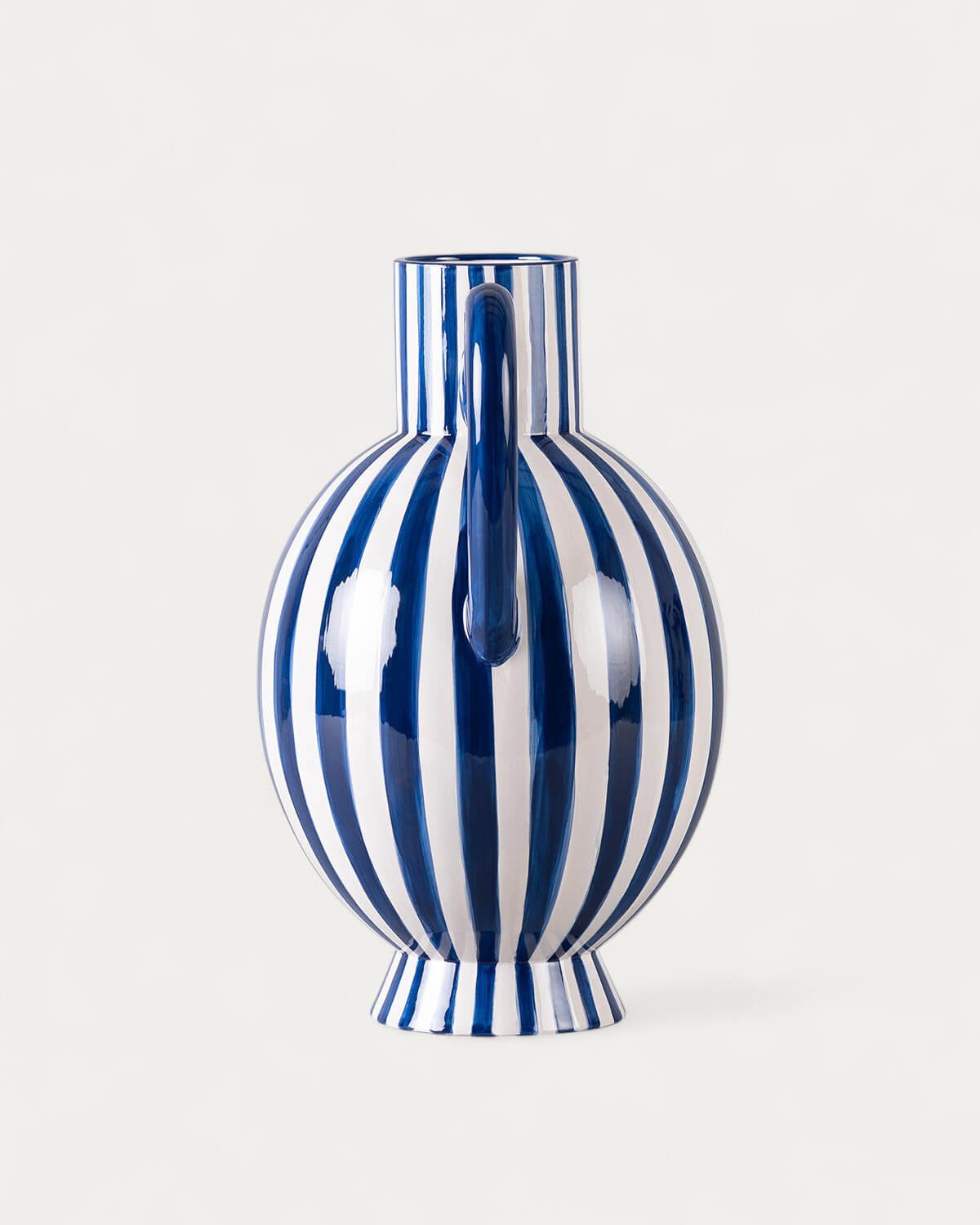 Vase Haut en Dolomite XL Melon Lines, image de la gelerie 5