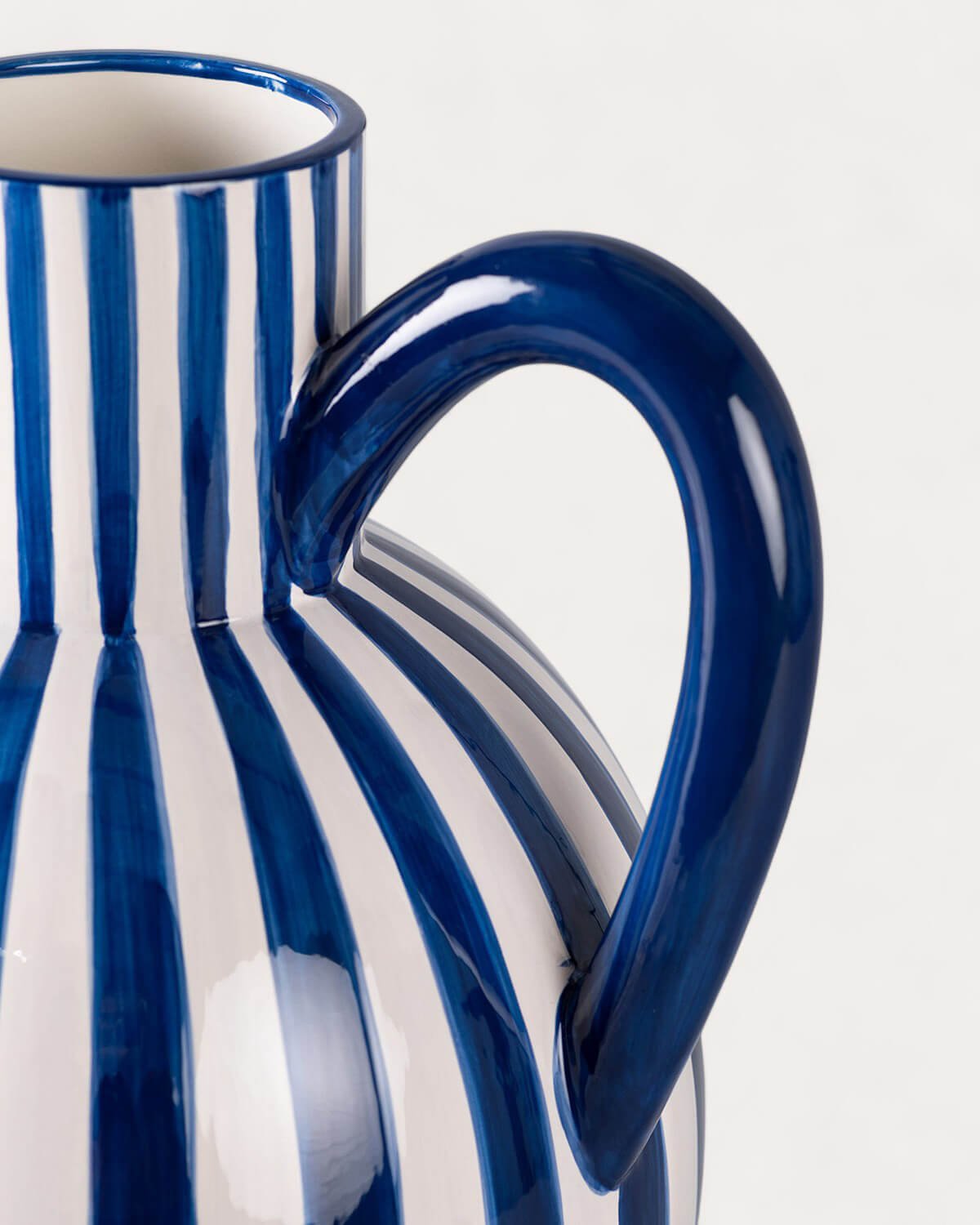 Vase Haut en Dolomite XL Melon Lines, image de la gelerie 6