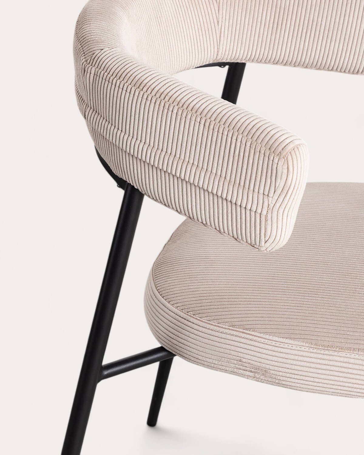 Pack 4 Chaises de Salle à Manger en Métal Eloise Pana, image de la gelerie 8