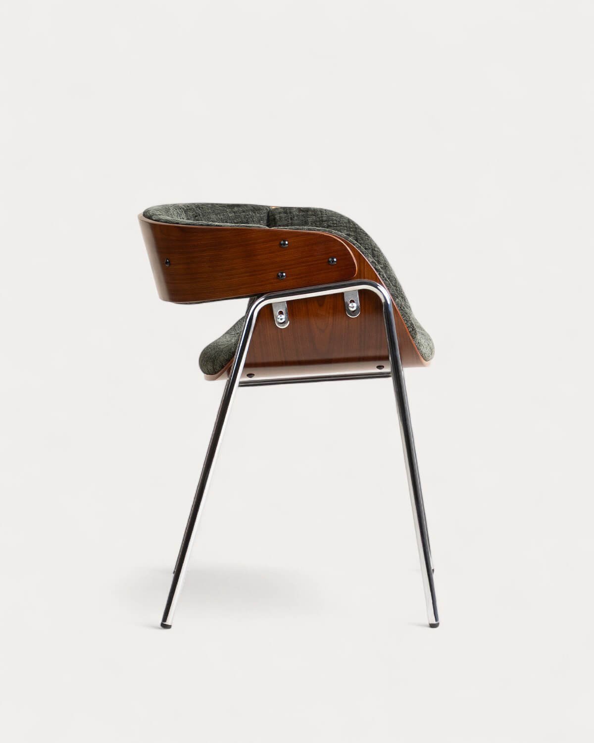 Chaise de Salle à Manger en Bois et Tissu Berlin, image de la gelerie 2