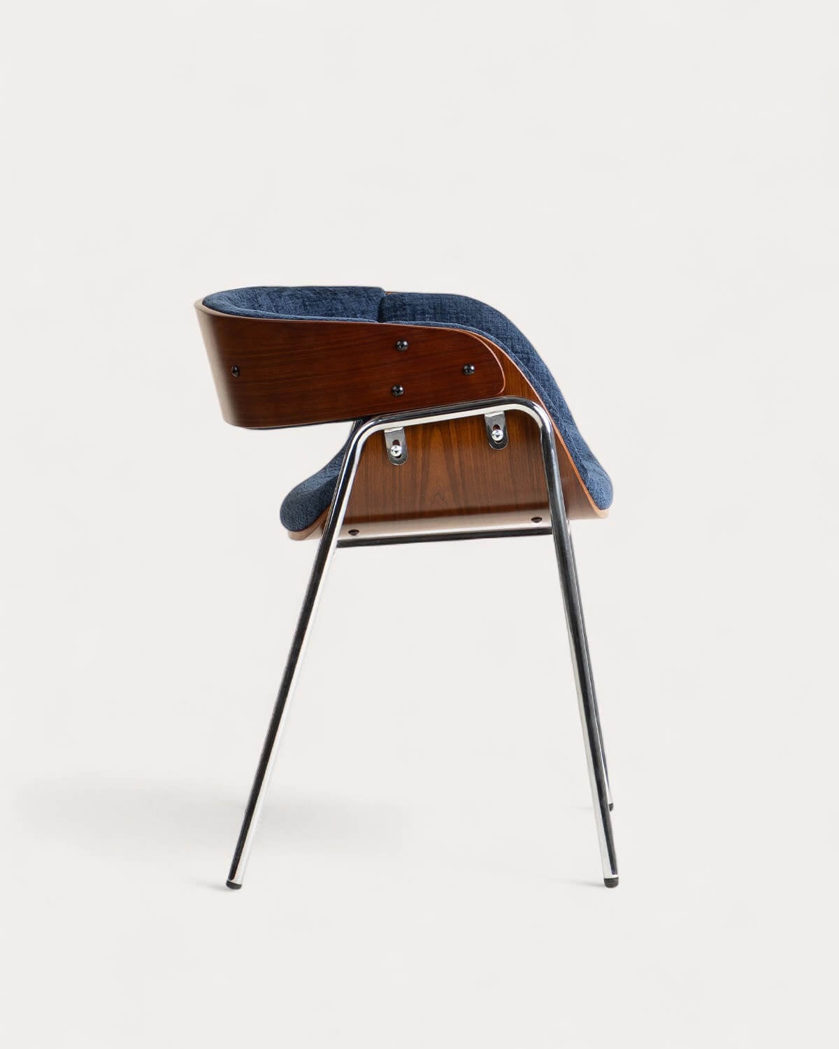 Pack 2 Chaises de Salle à Manger en Bois et Tissu Berlin, image de la gelerie 4