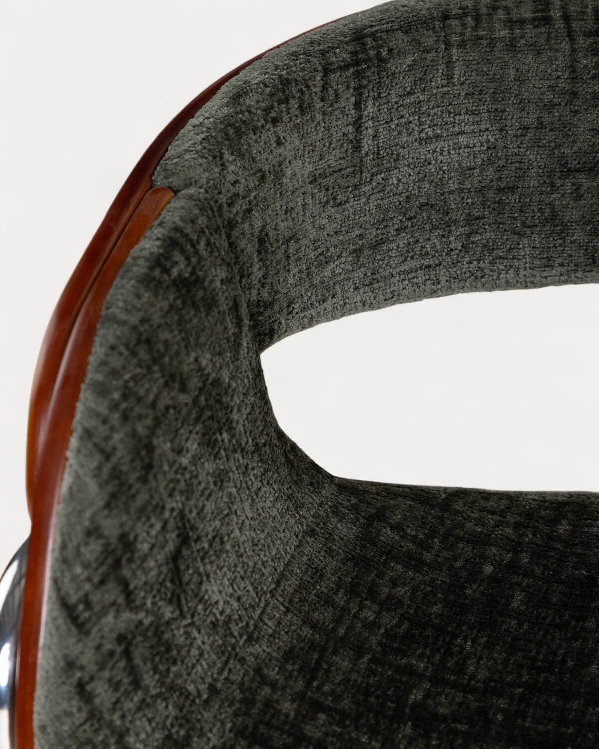 Pack 4 Chaises de Salle à Manger en Bois et Tissu Berlin, image de la gelerie 4691993