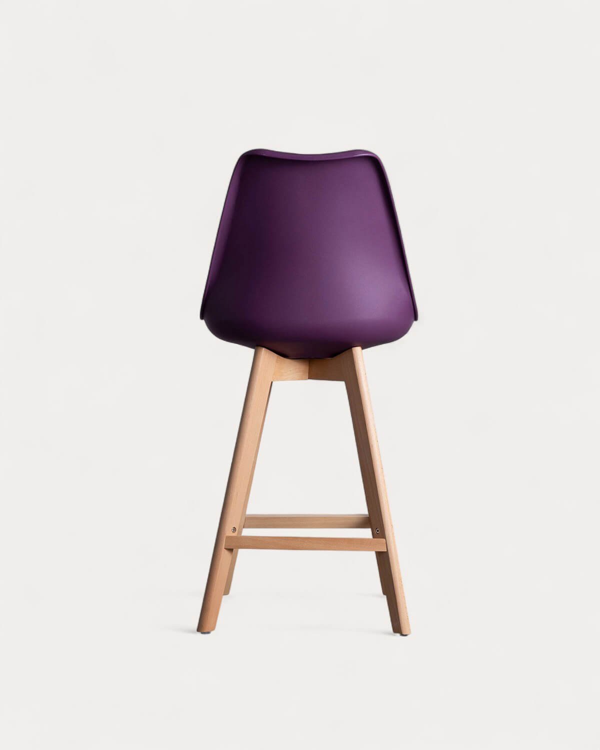 Tabouret Haut en Polypropylène et Tissu (64cm) Fine Freya Fabric , image de la gelerie 3