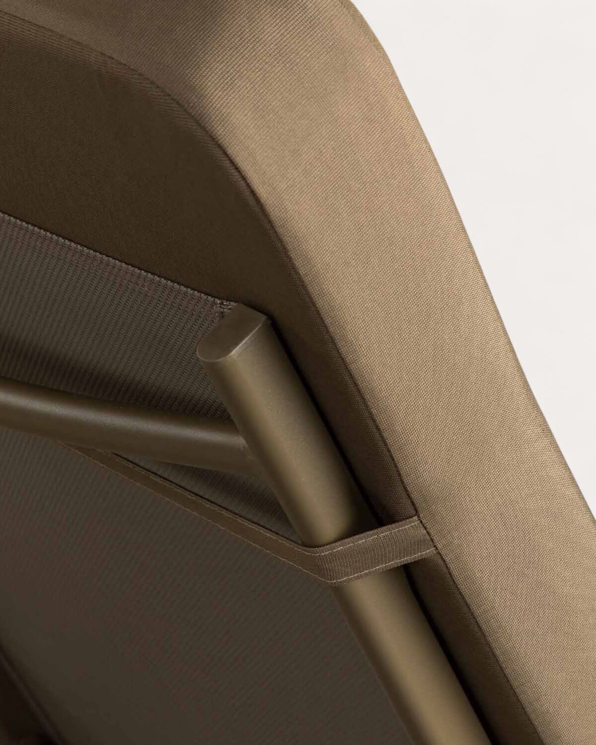 Chaise Longue Inclinable en Aluminium avec Coussin en Tissu Celina, image de la gelerie 4