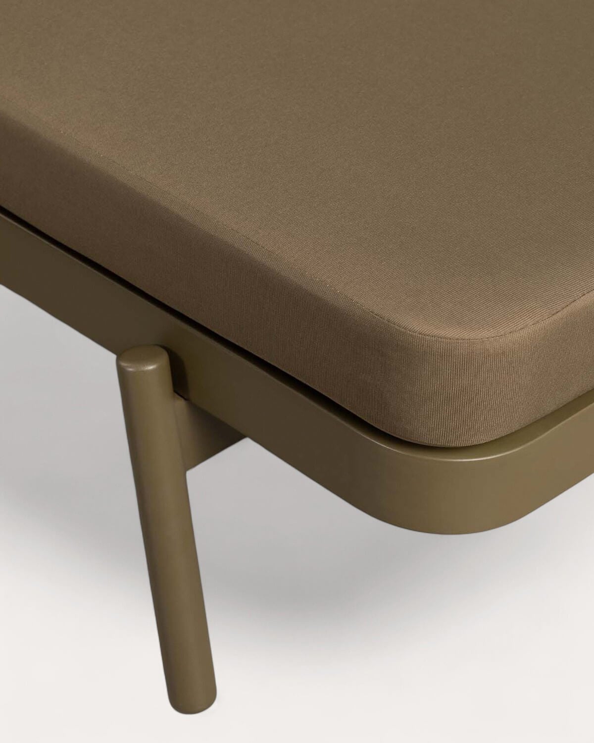 Chaise Longue Inclinable en Aluminium avec Coussin en Tissu Celina, image de la gelerie 5