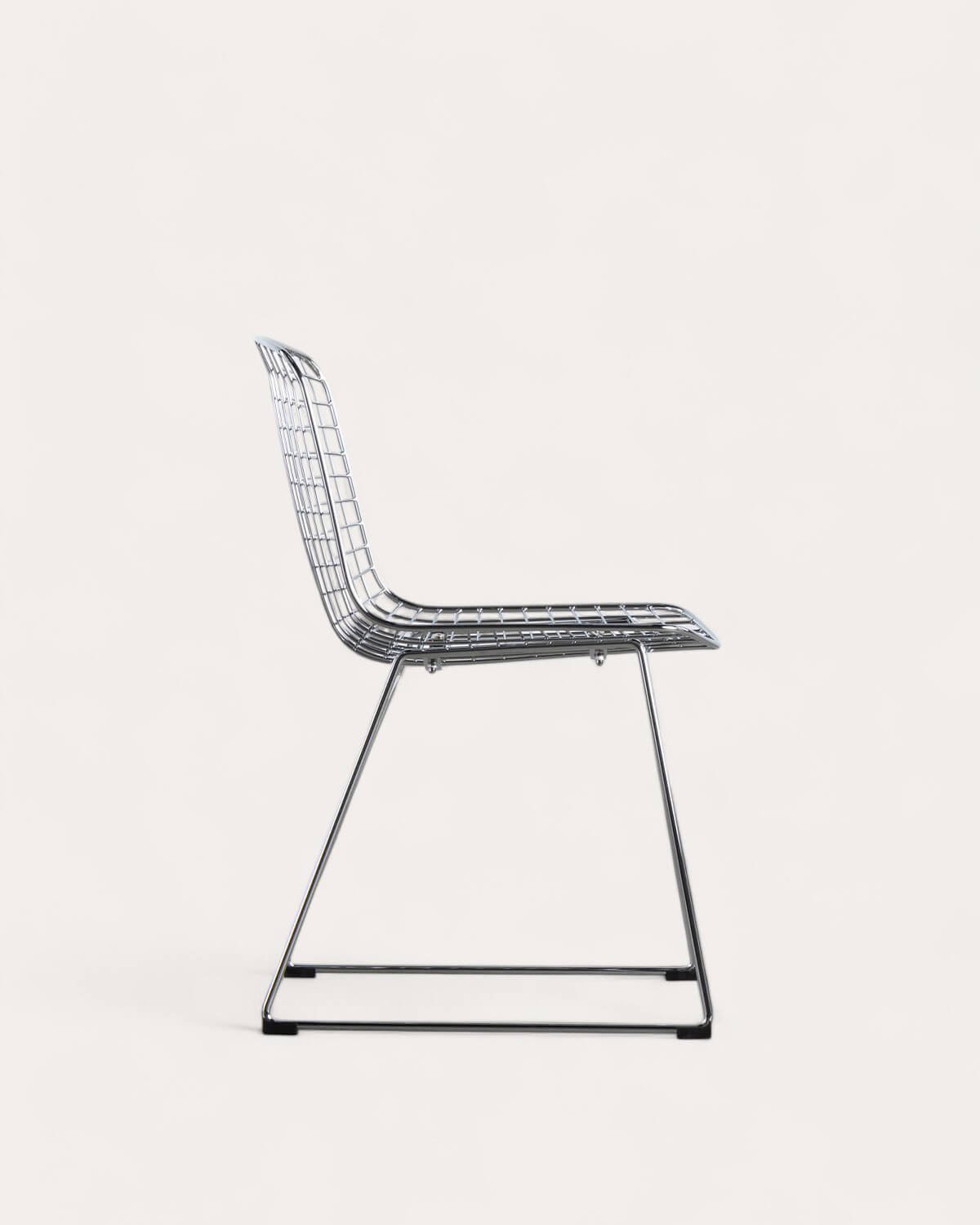 Pack de 4 Chaises de Salle à Manger en Métal à Dossier Haut Aras , image de la gelerie 4