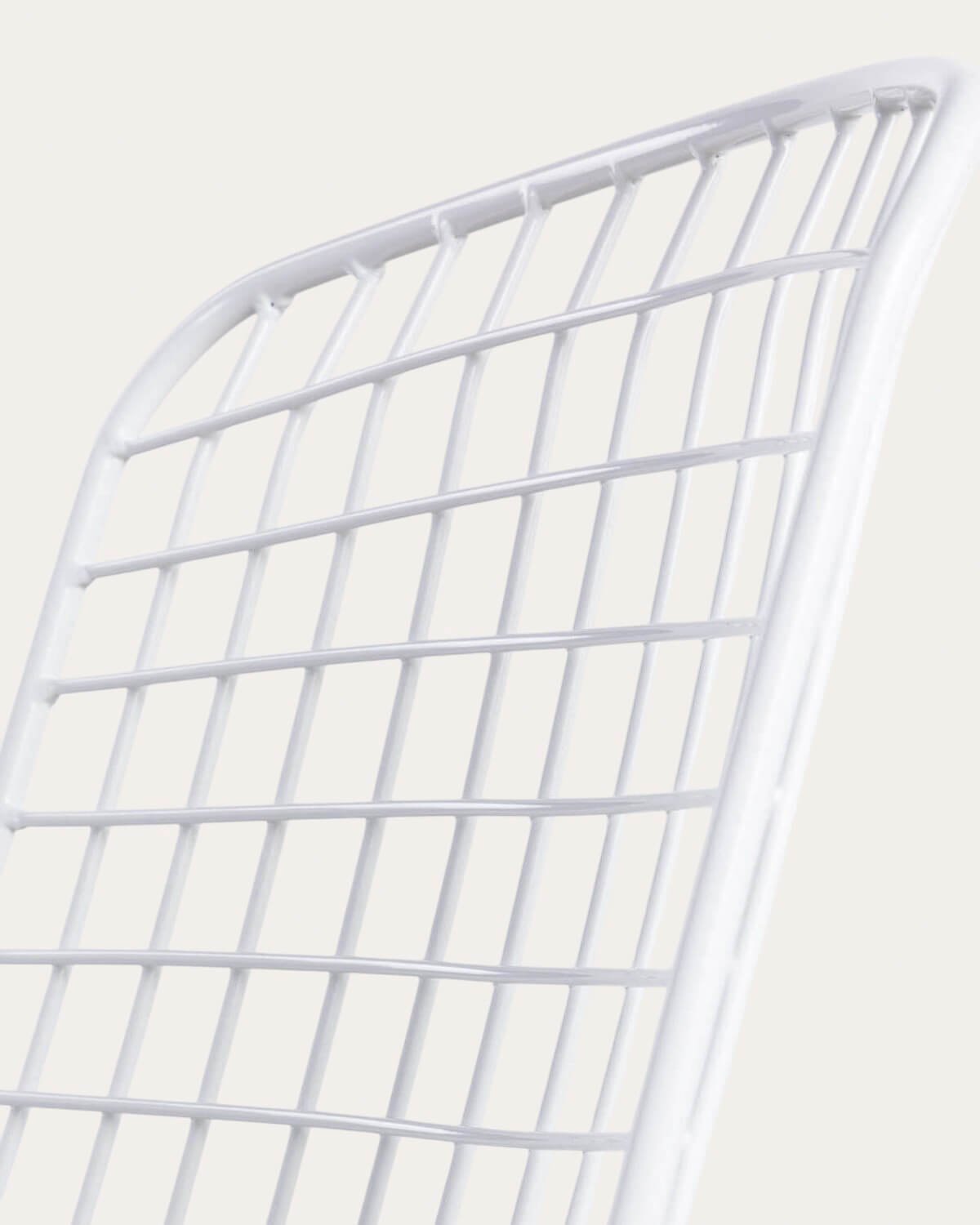 Pack de 4 Chaises de Salle à Manger en Métal à Dossier Haut Aras , image de la gelerie 6